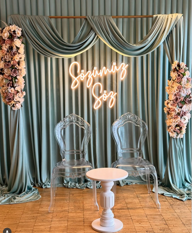 Brauthintergrund Backdrop