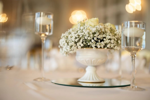 Tischdekoration Hochzeit Gästetische