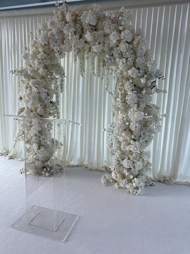 Brauthintergrund Backdrop Trauung