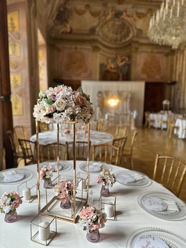 Tischdekoration Hochzeit