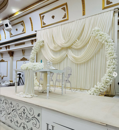 Brauthintergrund Backdrop