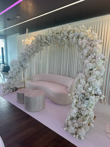 Brauthintergrund Backdrop