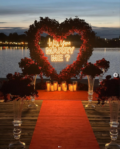 Heiratsantrag Marry me