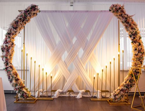 Brauthintergrund Backdrop