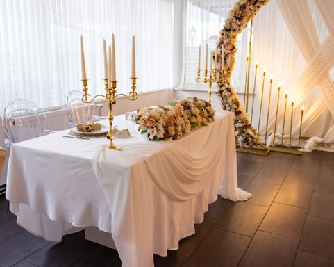 Brauthintergrund Backdrop