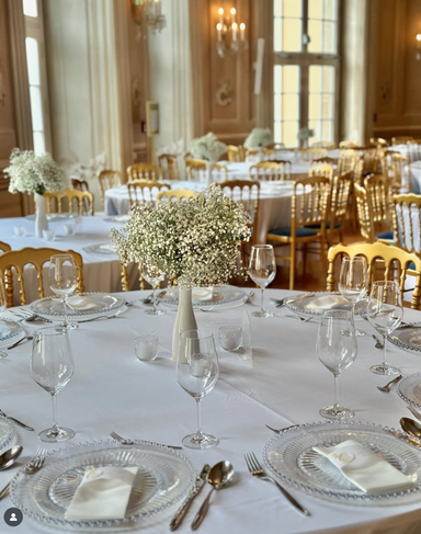 Tischdekoration Hochzeit Gästetische